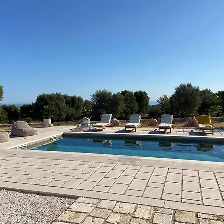 Trullo Zafferano: Seaview + Spacious Pool Fasano