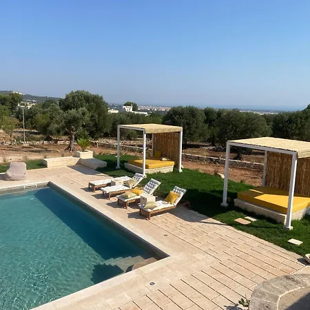 Holiday home Trullo Zafferano: Seaview + Spacious Pool